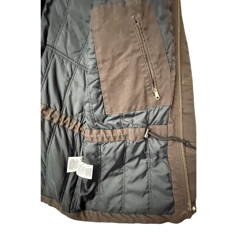 Carhartt Men's Full Swing Armstrong Traditional Field Jacket Coat Brown Men’s - Picture 8 of 13